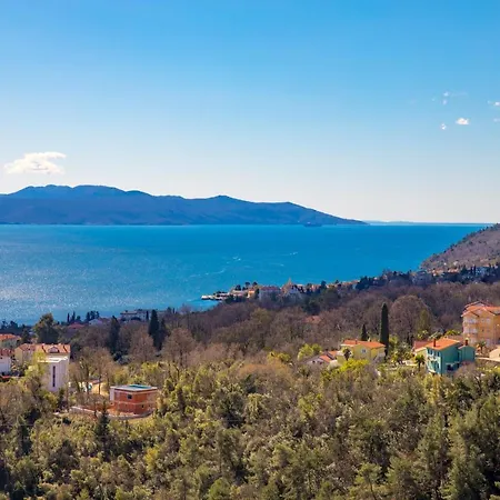 Barbara, Sea View With Terrace Near Opatija *
