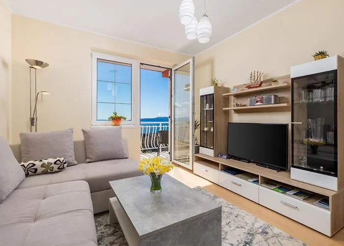 Apartman Barbara, Sea View With Terrace Near Opatija